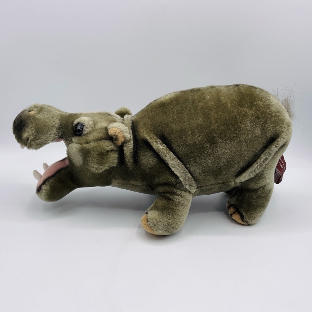 Happy the Hippo Stuffed Animal Talking Sound Toy 11" Jungle Joes Safari Friends